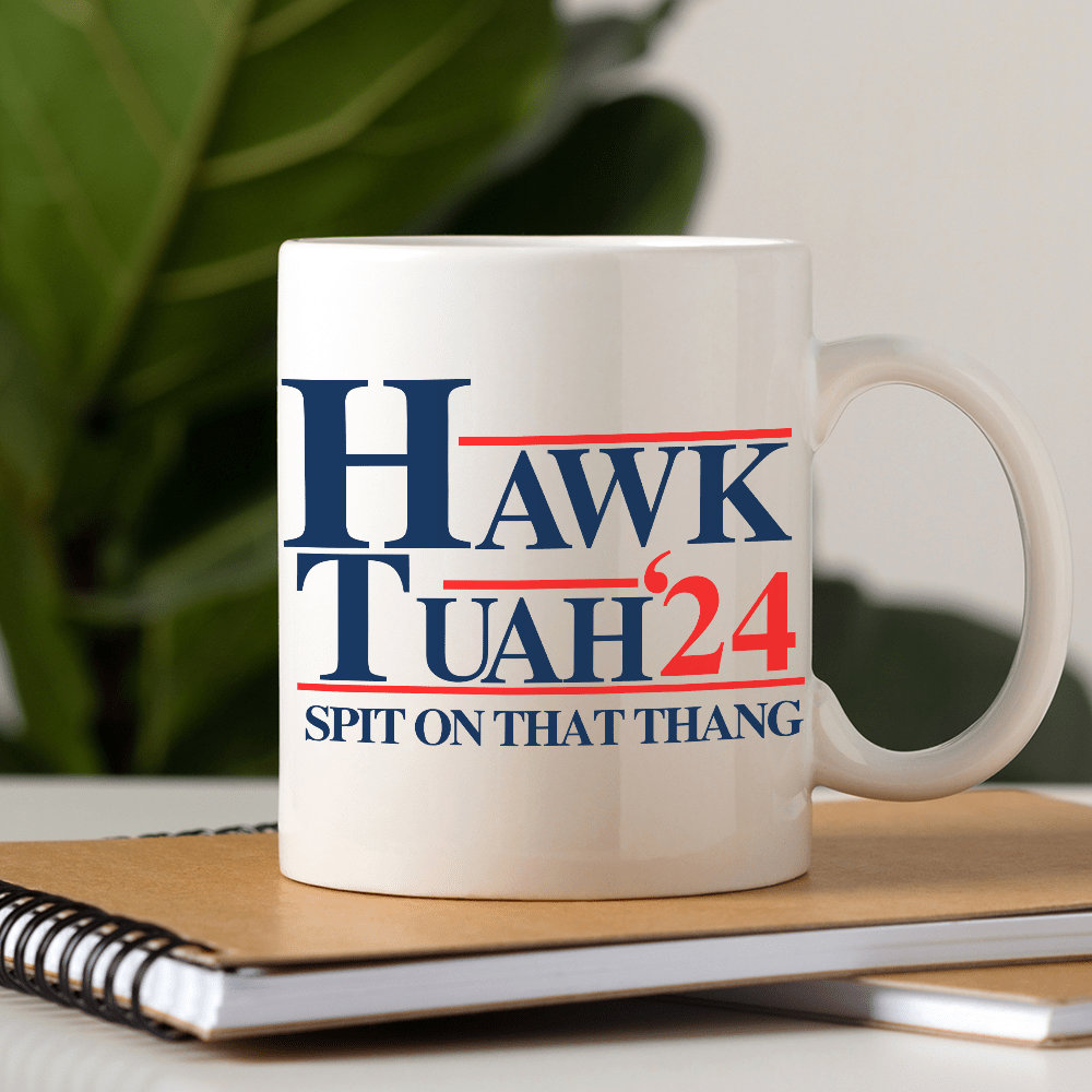 GeckoCustom HAWK TUAH Spit On That Thang Mug DM01 891251