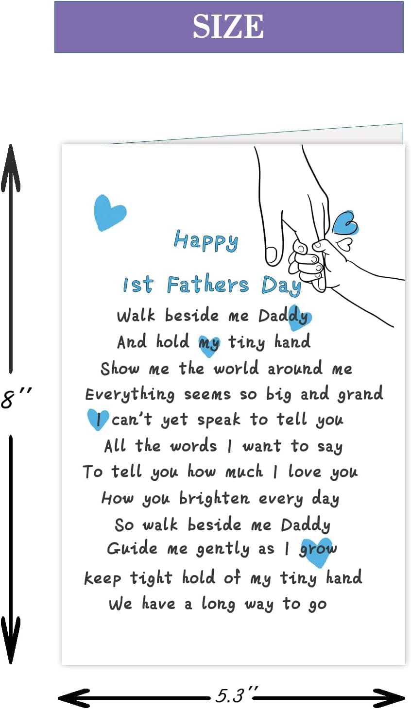 From Wife First Fathers Day Card Message Poem First Fathers Day