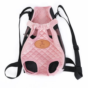 GeckoCustom HOOPET Carrier for Dogs Pet Dog Carrier Backpack Mesh Outdoor Travel Products Breathable Shoulder Handle Bags for Small Dog Cats Pink / S