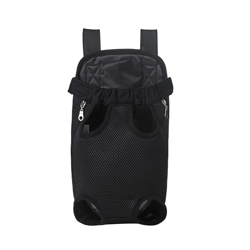GeckoCustom HOOPET Carrier for Dogs Pet Dog Carrier Backpack Mesh Outdoor Travel Products Breathable Shoulder Handle Bags for Small Dog Cats Black / S