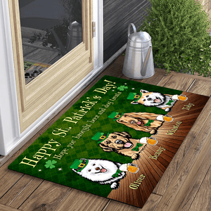 GeckoCustom Hope You Brought Beer For Happy Saint Patrick's Day Doormat TH10 892301