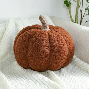 GeckoCustom Hot Sale 20cm Funny Pumpkin Plush Pillow Creative Special-shaped Sofa Cushion Halloween Decoration Cute Children Plush Toys E / about 20cm