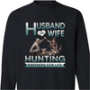 GeckoCustom Hunting Partner For Life Photo Shirt, Custom Photo Shirt, SG02 Sweatshirt (Favorite) / S Black / S