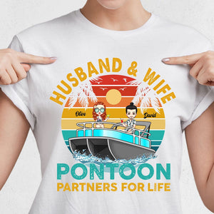 GeckoCustom Husband And Wife Travel Partners For Life Beach Shirt TA29 889643