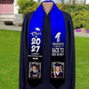 GeckoCustom I Graduated Can I Go Back To Bed Now Graduation Gift Stoles 892291 6x72 inch
