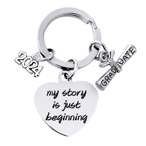 GeckoCustom I Graduation Metal Keychain T286 HN590 2023GKYC003