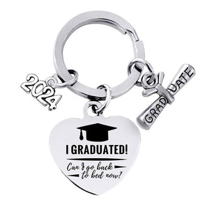 GeckoCustom I Graduation Metal Keychain T286 HN590 2023GKYC006