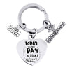 GeckoCustom I Graduation Metal Keychain T286 HN590 2023GKYC012