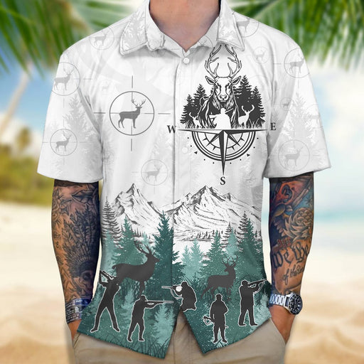 GeckoCustom I Like Beer And Hunting And Maybe 3 People Hawaiian Shirt Personalized Gift N304 889675