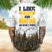GeckoCustom I Like Beer And Hunting And Maybe 3 People Hawaiian Shirt Personalized Gift N304 889675