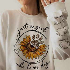 GeckoCustom I Love My Pets On Sleeve Sweatshirt Personalized Gift TA29 890116