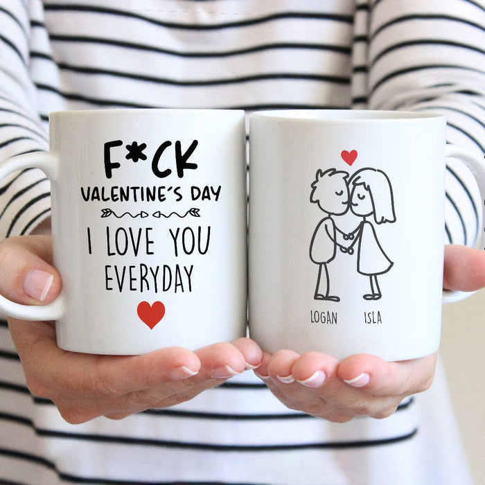 GeckoCustom I Love You Everyday Funny Valentine Mug Personalized Gift DA199 890040