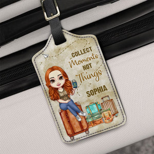 GeckoCustom I'm A Girl Who Loves Traveling For Travelers Luggage Tag Personalized Gift TA29 890282 Medium