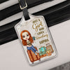 GeckoCustom I'm A Girl Who Loves Traveling For Travelers Luggage Tag Personalized Gift TA29 890282 Medium