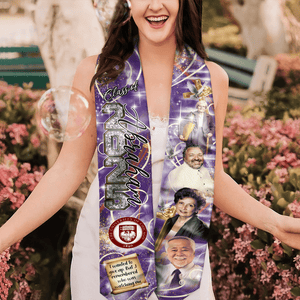 GeckoCustom In Loving Memory Graduation Sashes And Stoles N369 890136