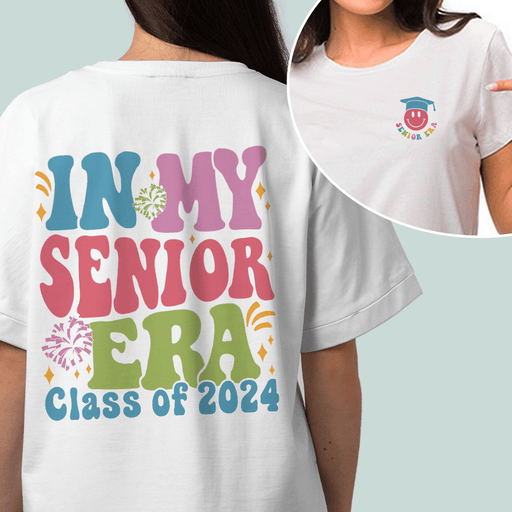 GeckoCustom In My Senior Era 2024 Graduation Shirt Personalized Gift K228 890047
