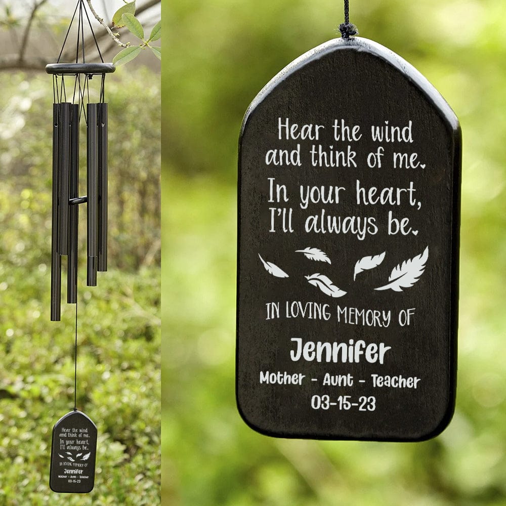 In The Loving Memory OF Family Wind Chimes Personalized Gifts K228 889