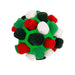GeckoCustom Interactive Dog Puzzle Toys Encourage Natural Foraging Skills Portable Pet Snuffle Ball A