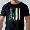 GeckoCustom Irish American Flag Custom Shirt