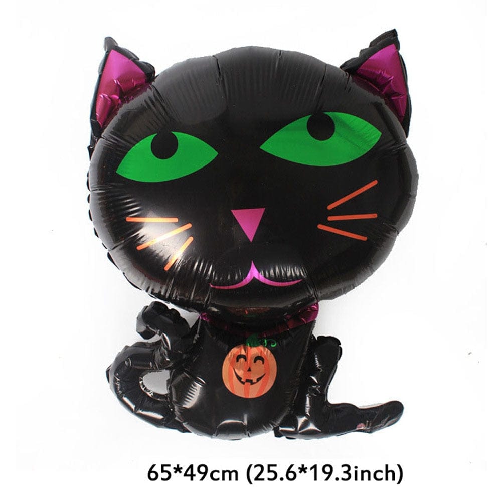 GeckoCustom Large Inflatable Ghost Tree Pumpkin Witch Balloons Halloween Spider Bat Mummy Balloon Scary Halloween Party Decoration Kids Toy Army Green / Other