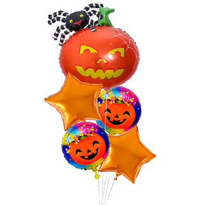 GeckoCustom Large Inflatable Ghost Tree Pumpkin Witch Balloons Halloween Spider Bat Mummy Balloon Scary Halloween Party Decoration Kids Toy Dark Khaki / Other