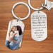 GeckoCustom Life Give Me You Step Mother Family Metal Keychain HN590