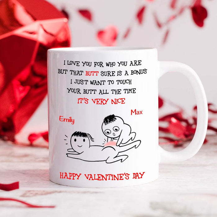 Personalized Mug - Funny Valentine's Day Gifts - You're My