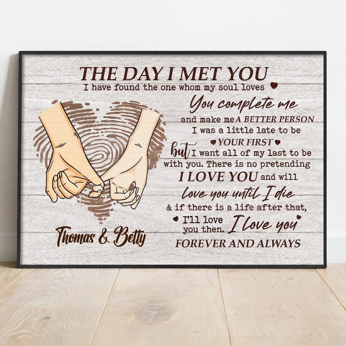 GeckoCustom Love You Forever And Always Valentine Poster TA29 890187