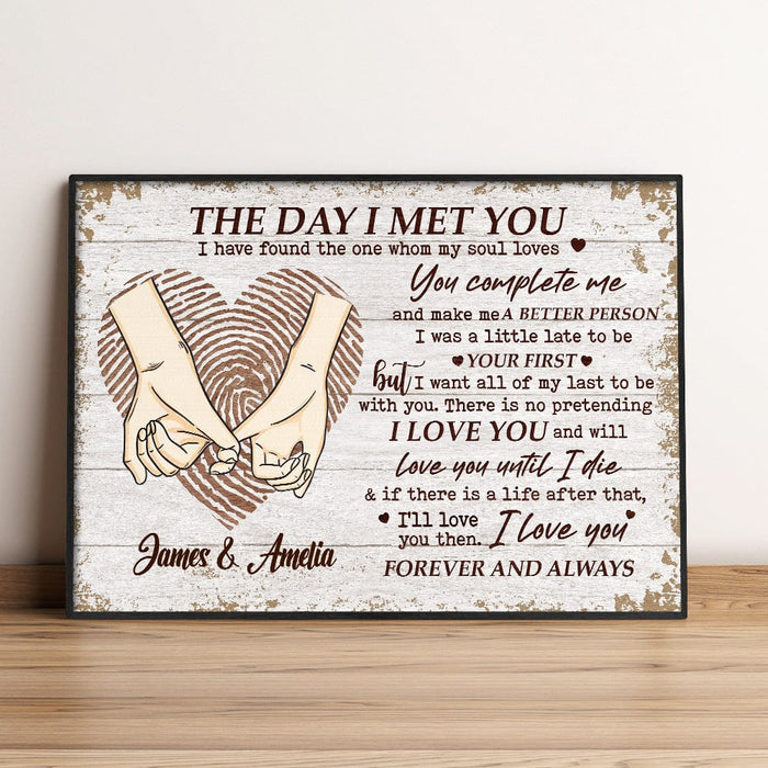 GeckoCustom Love You Forever And Always Valentine Poster TA29 890187