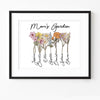 GeckoCustom Mama's Garden Mother's Day Family Picture Frame TA29 890316
