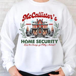 GeckoCustom Mc Callister's Home Security Christmas Sweatshirt HO82 893200