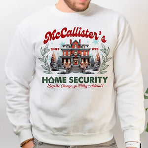 GeckoCustom Mc Callister's Home Security Christmas Sweatshirt HO82 893200