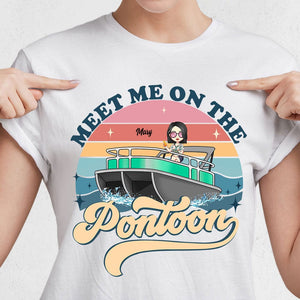 GeckoCustom Meet Me On The Pontoon Shirt TA29 889486