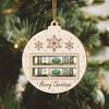 GeckoCustom Merry Christmas Wood Money Holder Ornament HO82 893124