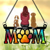 GeckoCustom Mom With Her Dog Memorial Suncatcher Personalized Gift TH10 891461
