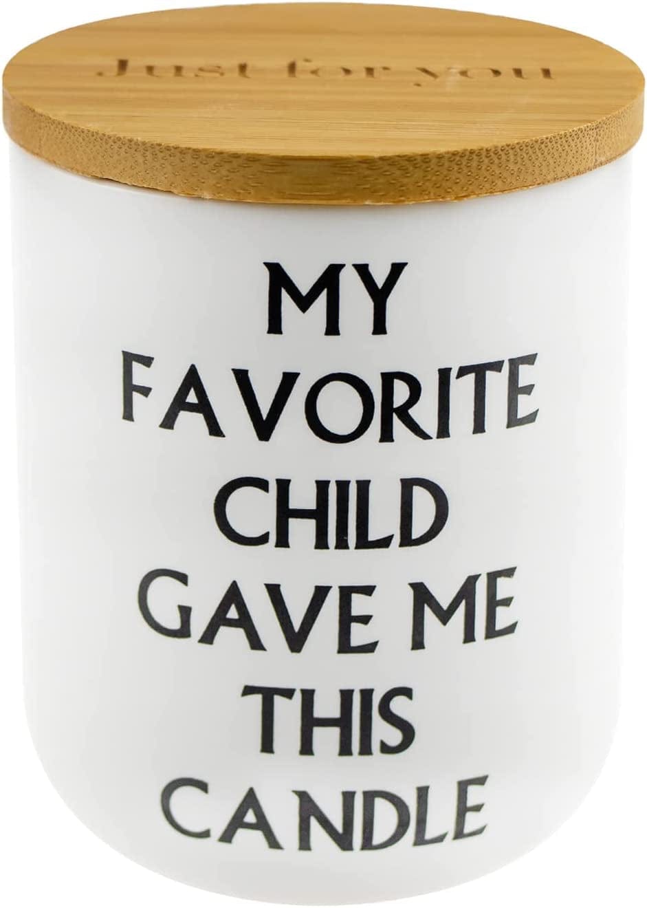 GeckoCustom Mothers Day Gifts for Mom from Daughter Son- Best Mom & Dad Gifts Ideas, Funny Mother'S Day, Fathers Day, Birthday, Thanksgiving, Christmas Gifts, Vanilla Coconut Candles(11.5Oz)