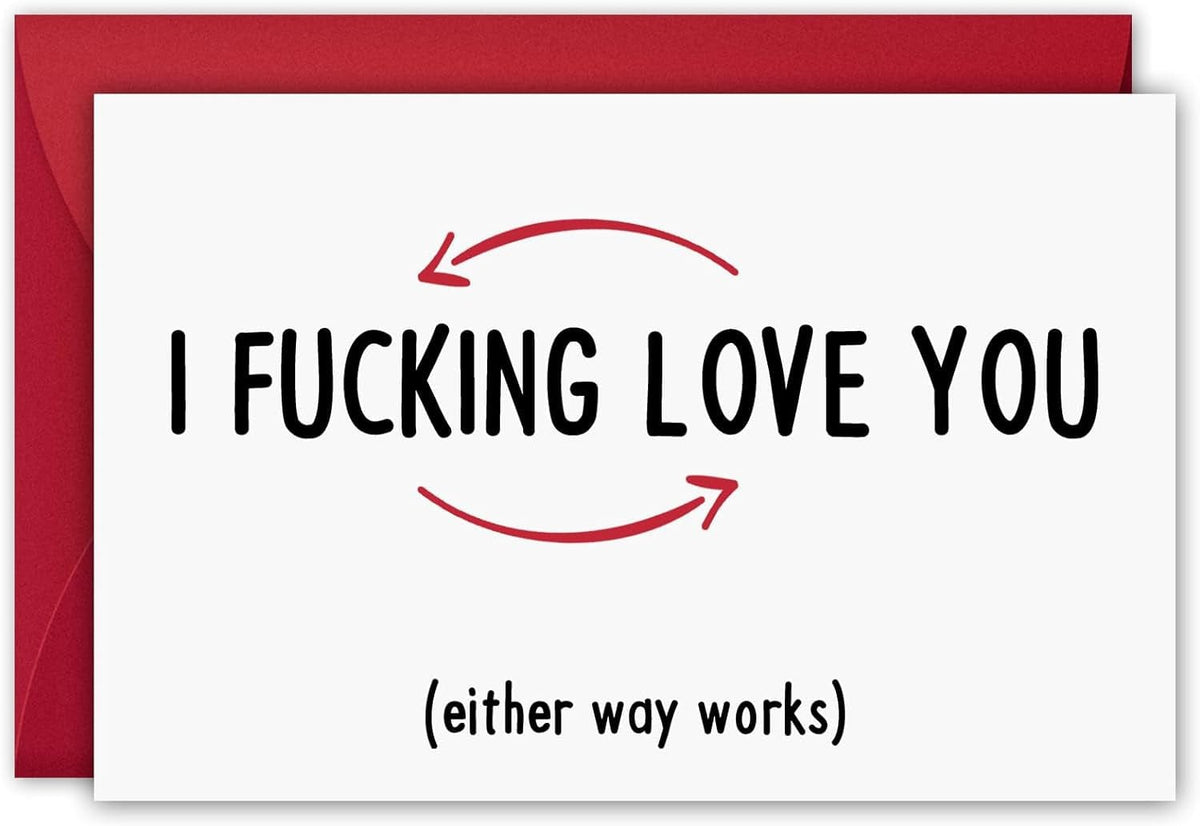 GeckoCustom Mothers Day Gifts for Mom, Mothers Day Card, Mothers Day Gifts Mom Gifts, First Mothers Day Gifts for New Mom, Unique Gag Cool Mothers Day Gifts from Daughter Son, Funny Mothers Day Card I Fucking Love You...