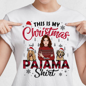 GeckoCustom My Christmas Pawjama Dog Shirt Personalized Gift N304 889832 Basic Tee / White / S
