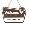 GeckoCustom National Park Welcome To Our Camp Sign Personalized Gift T368 890146