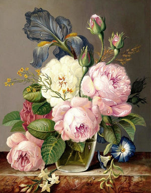 GeckoCustom New DIY 5D Diamond Moon Tree Full Round Painting FDX30 / 20x30cm