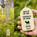 GeckoCustom No Longer By My Side But Forever In My Heart Dog Wind Chimes Personalized Gift TA29 889987