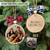 GeckoCustom Ornament Wood Slice HN590