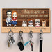 GeckoCustom Our Life Our Story Our Home Family Key Holder TA29 890275
