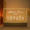GeckoCustom Our Story So Far Timeline Couple Family Acrylic Plaque LED Night Light Personalized Gift N304 889996 Acrylic / 7.9"x4.5"