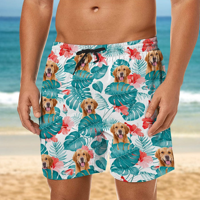 GeckoCustom Personalized Beach Short Upload Photo Dog Cat For Men N369 888378 120728 4XL