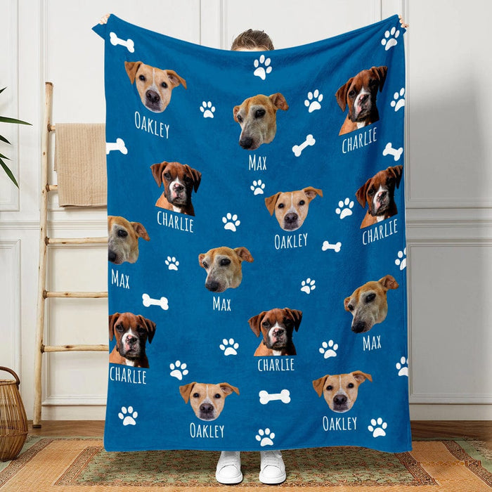 GeckoCustom Personalized Blanket For Dog Cat Lover Custom Photos And Name N369 54298 889853