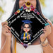 GeckoCustom Personalized Chibi Girl Graduation Topper Graduation Gift HN590 9.5"x9.5"
