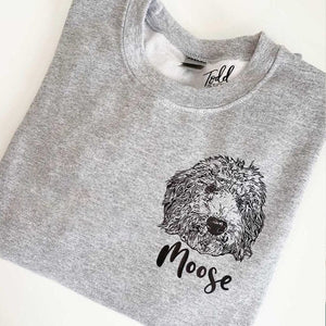 GeckoCustom Personalized Dog Head Dog Shirt, HN590