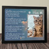 GeckoCustom Personalized Dog Memorial Picture Frame Sometimes When You Are Feeling Sad, Dog Lover Memorial Gift