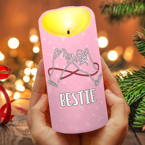 GeckoCustom Personalized Gift Bestie Would Punch A B*tch For You LED Candle LM32 891997